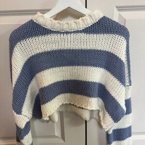 Edikted Ozzy Cropped Knitted Sweater